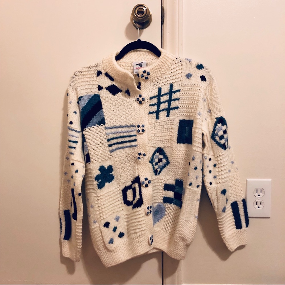 One-of-a-kind Hand-made NZ Wool Sweater